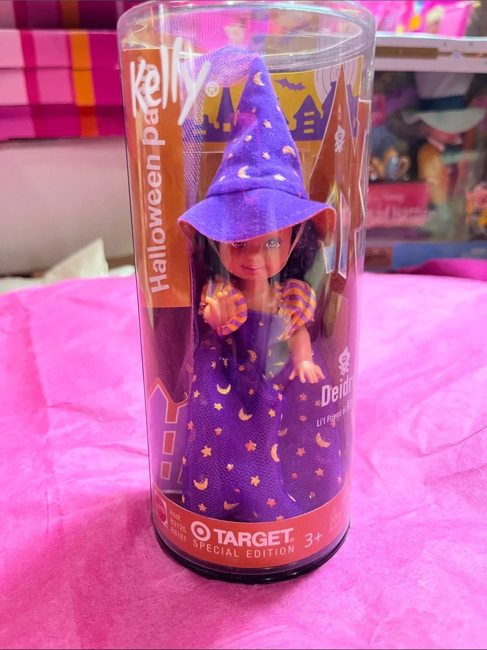 2003 Target Special Edition Barbie Kelly Club Halloween Party Deidre Doll NRFB